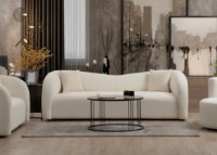 Canapea Trendy Asos Cream 76x170x75cm GTR003121