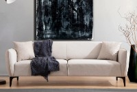 Canapea Trendy Belissimo Off White 220x95x67cm GTR003213