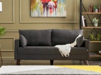 Canapea Trendy Bella Anthracit 81x85x177cm GTR003126