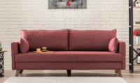 Canapea Trendy Bella Claret Red 81x85x208cm GTR003216