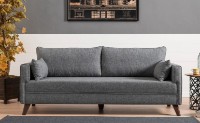 Canapea Trendy Bella Grey 81x85x208cm GTR003218