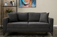 Canapea Trendy Berlin Anthracit/Black 180x91x83cm GTR003134