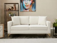 Canapea Trendy Berlin Cream/Gold 180x91x83cm GTR003137