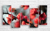 Pictură ArtDesign The trees have blossomed 140x72cm (C-10137)