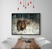 Картина ArtDesign Tiger in the Winter Forest 40x55cm (FA-10002)