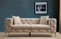 Canapea Trendy Como Ecru 197x90x73cm GTR003138