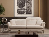 Canapea Trendy Costor White 100x230x96cm GTR003244