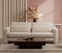 Canapea Trendy Crin Cream 97x180x73cm GTR003172