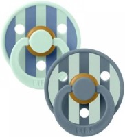 Пустышка BIBS Block Nordic Mint Petrol 0-6m 2pcs (11022102)