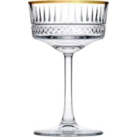 Set pahare Pasabahce Elysia Golden 260ml (440436/S4 Golden) 4pcs