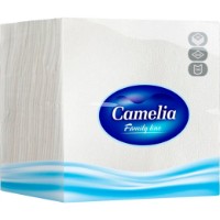 Șervețele de masă Camelia Family Line White 100pcs