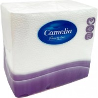 Șervețele de masă Camelia Family Line White 70pcs