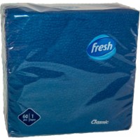 Șervețele de masă Fresh Classic Blue 60pcs