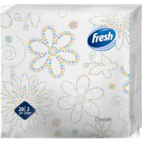 Șervețele de masă Fresh Decor Flowers 20pcs