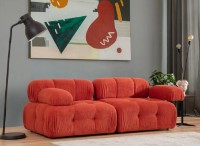 Canapea Trendy Doblo L1-1R Red 100x200x80cm GTR003146