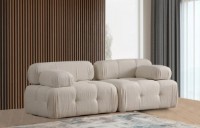 Диван Trendy Doblo L1-1R Cream Bouclette 100x200x80cm GTR003148