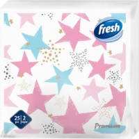 Șervețele de masă Fresh Premium Stars 25pcs