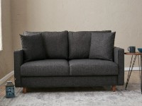 Canapea Trendy Eva Anthracit 155x90x82cm GTR003149
