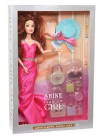 Кукла New World Shine Fashion Girl Pink Dress (DXF2953)