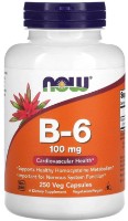 Vitamine NOW B-6 100mg 250cap