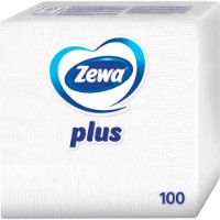 Șervețele de masă Zewa Plus White 100pcs