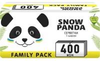 Салфетки для сервировки стола Снежная Панда 24x24cm White 400pcs