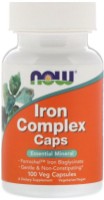 Vitamine NOW Iron Complex 100cap