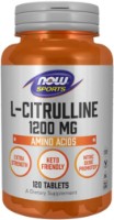 Аминокислоты NOW L-Citrulline 1200mg 120tab