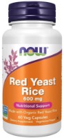 Витамины NOW Red Yeast Rice 600mg 60cap