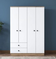 Шкаф Trendy BA108 2067 Walnut/White 120x170x42cm GTR001839