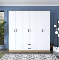 Шкаф Trendy BA111 2324 Walnut/White 210x210x51cm GTR001849