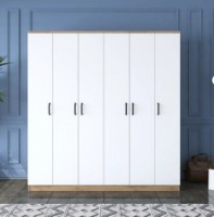 Шкаф Trendy BA114 2274 Walnut/White 180x190x47cm GTR001845