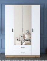 Шкаф Trendy BA131 3052 Walnut/White 210x140x51.5cm GTR001846