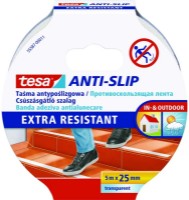 Banda adeviza antiderapanta Tesa 5m 25mm White (55587)