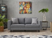 Canapea Trendy Kale Linen Grey 180x91x83cm GTR003167