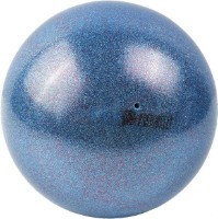Minge pentru gimnastică Pastorelli Glitter 18cm Istanbul Sky