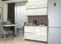 Кухонный гарнитур Yasen Мадера 1.2 Oak Kraft White