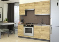 Кухонный гарнитур Yasen Мадера 1.8 Oak Kraft Gold