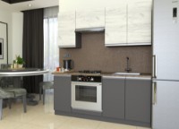 Кухонный гарнитур Yasen Мадера 1.8 Oak Kraft White/Graphite Grey