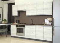 Bucătărie Yasen Мадера 2.4 Oak Kraft White