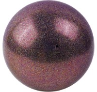 Minge pentru gimnastică Pastorelli Glitter 18cm Dark Violet
