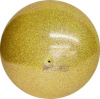 Minge pentru gimnastică Pastorelli Glitter 18cm Egyptian Sand