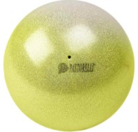 Minge pentru gimnastică Pastorelli Glitter 18cm Silver/Yellow