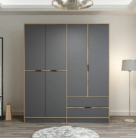 Шкаф Trendy Elina 7199 Dore/Anthracit 185x208x52cm GTR004186