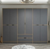 Шкаф Trendy Elina 7200 Dore/Anthracit 277x208x52cm GTR004187