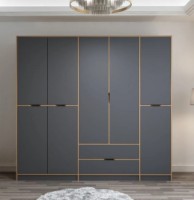 Шкаф Trendy Elina 8164 Dore/Anthracit 232x208x52cm GTR004191