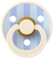 Пустышка BIBS Block Latex 6m+ Ivory/Dusty Blu (2002230)