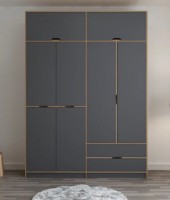 Шкаф Trendy Elina 8908 Dore/Anthracit 185x253x52cm GTR004195