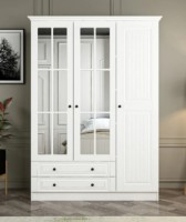 Шкаф Trendy Kale Mebran 190 White 190x135x52cm GTR001815