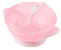 Миска с присоской и ложкой Kikka Boo Feedy Pink (31302040152)